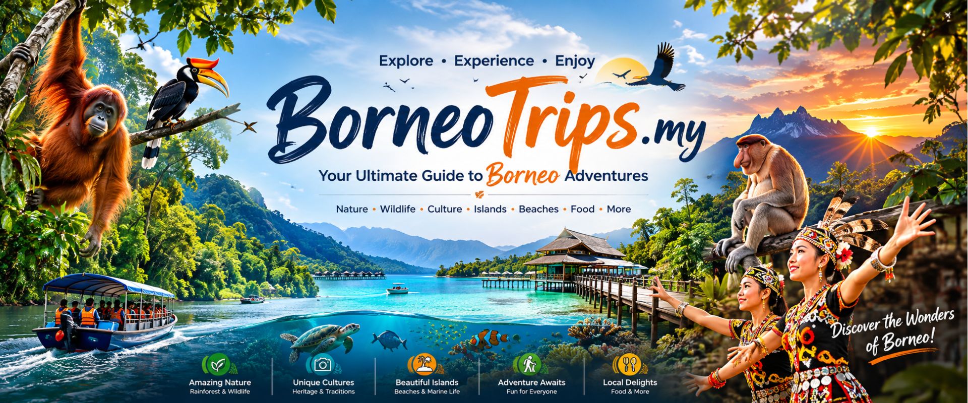BorneoTrips.my - Your Ultimate Guide to Borneo Adventures